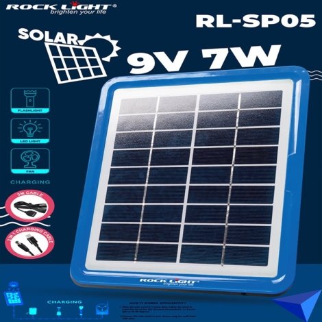 Rock light solar charger