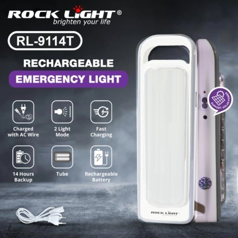 Rechargeable emergency light