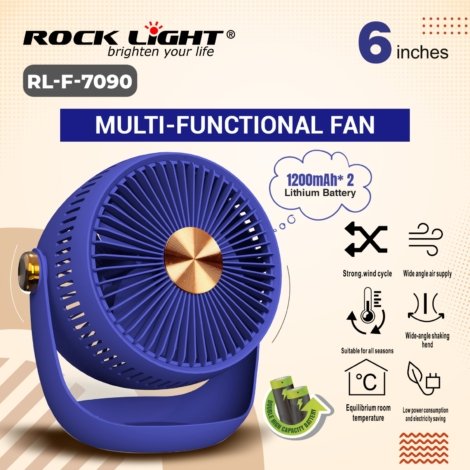 Rock Light Fan