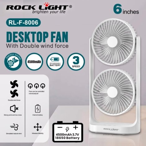 Rock Light Fan