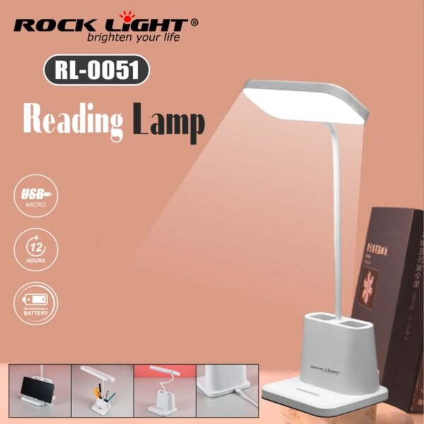 RL-0051 Table Lamp with Adjustable Neck and Eye Protection Design