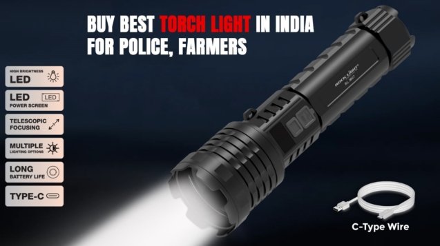 Rechargeable hand torch
