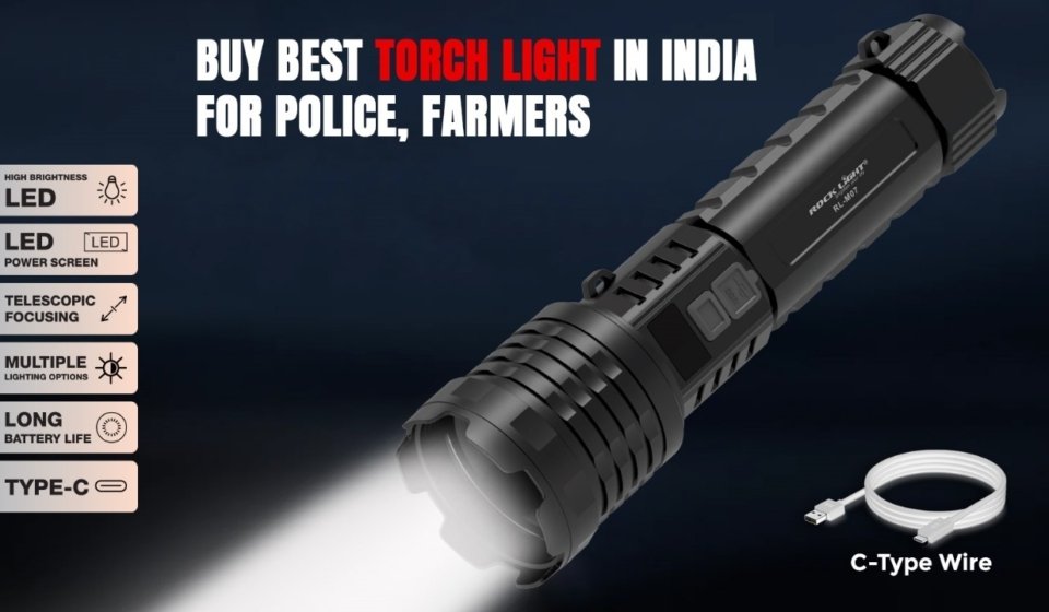 Rechargeable hand torch