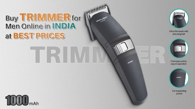 Buy Trimmer for Men Online in India at Best Prices