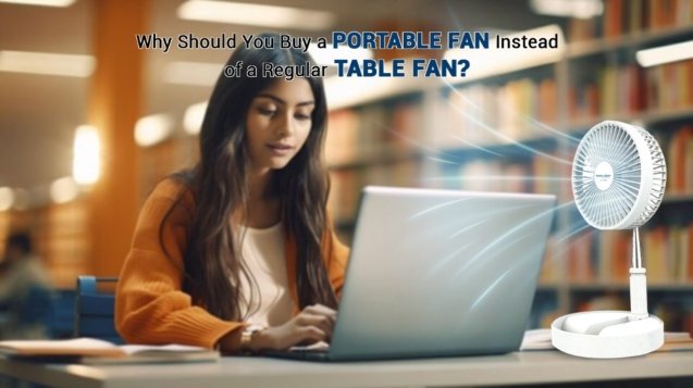 Buy portable fan online at best price in India
